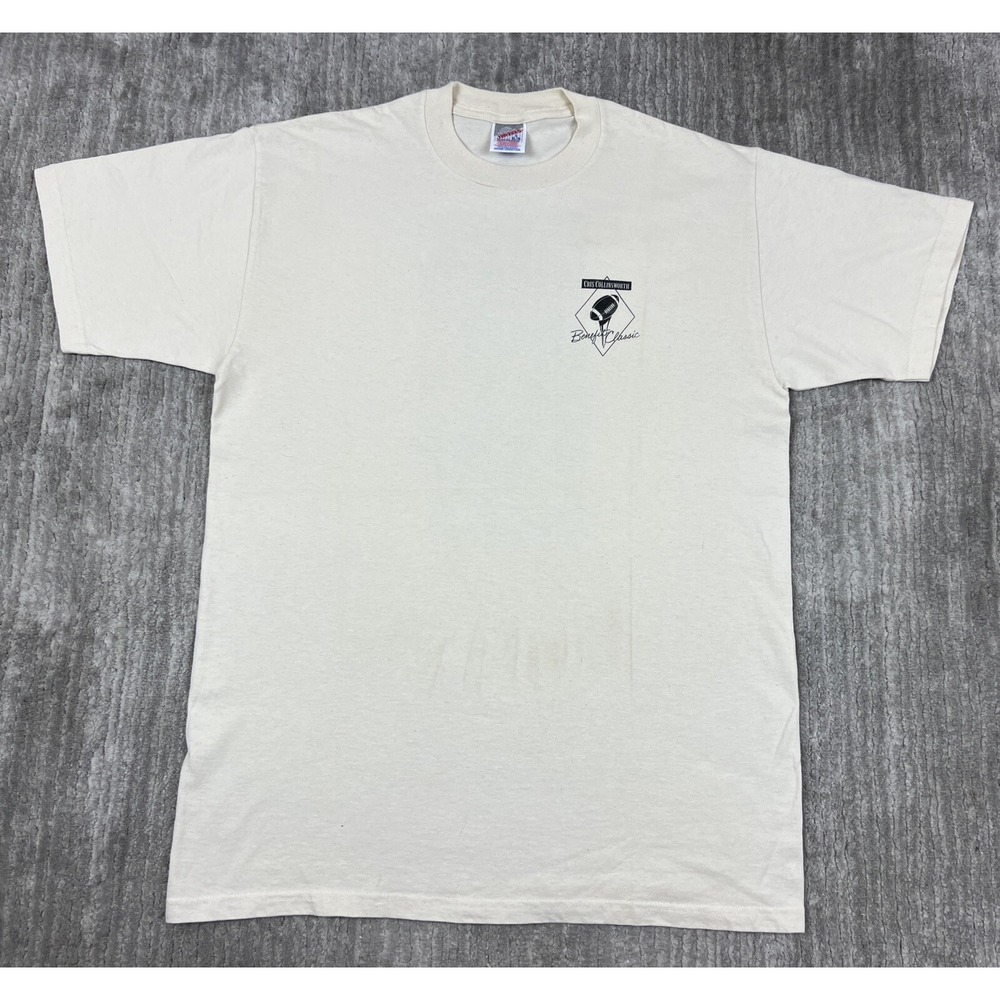 Jerzees Cream Graphic T-Shirt